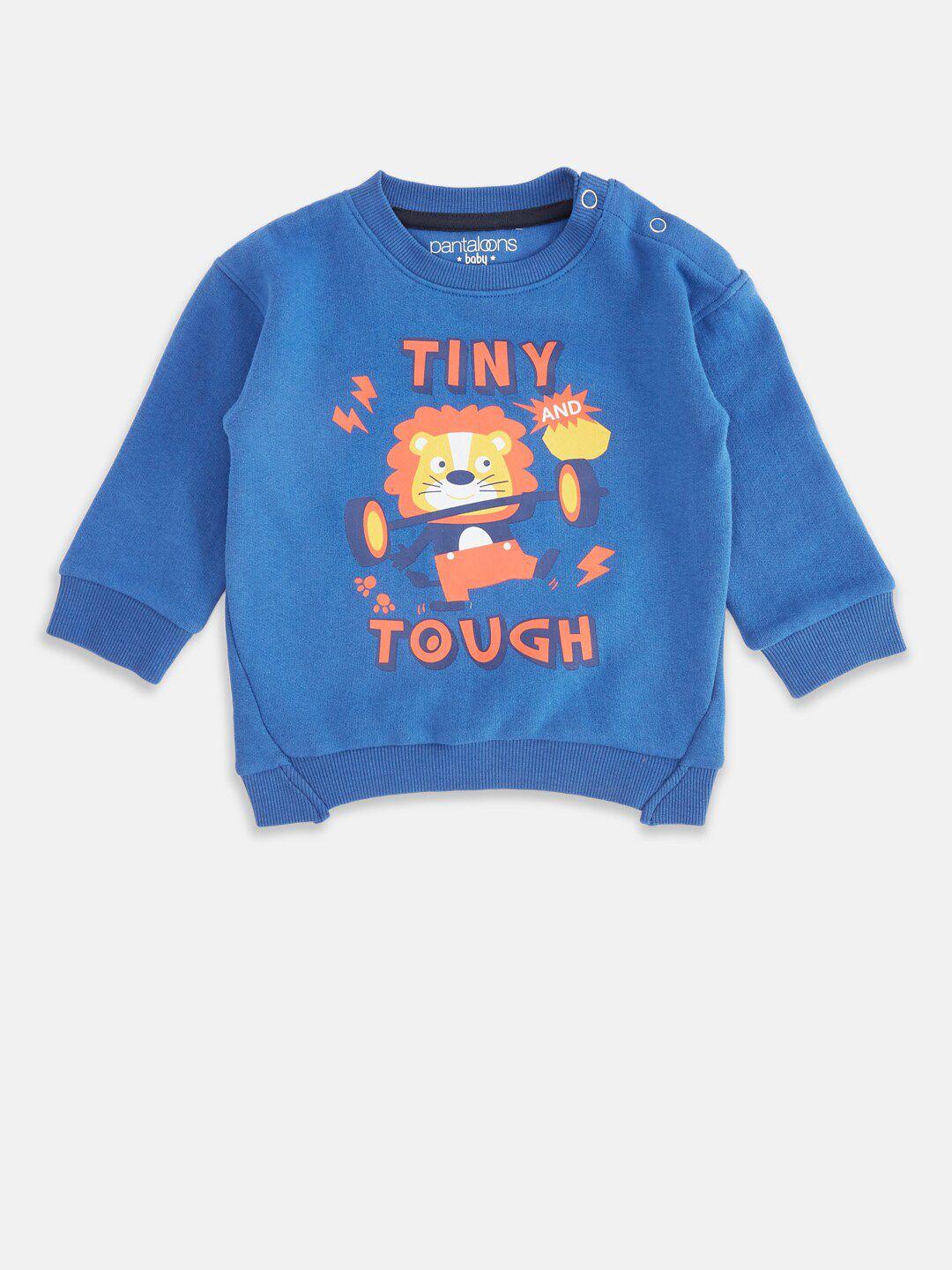 pantaloons baby boys printed sweatshirt
