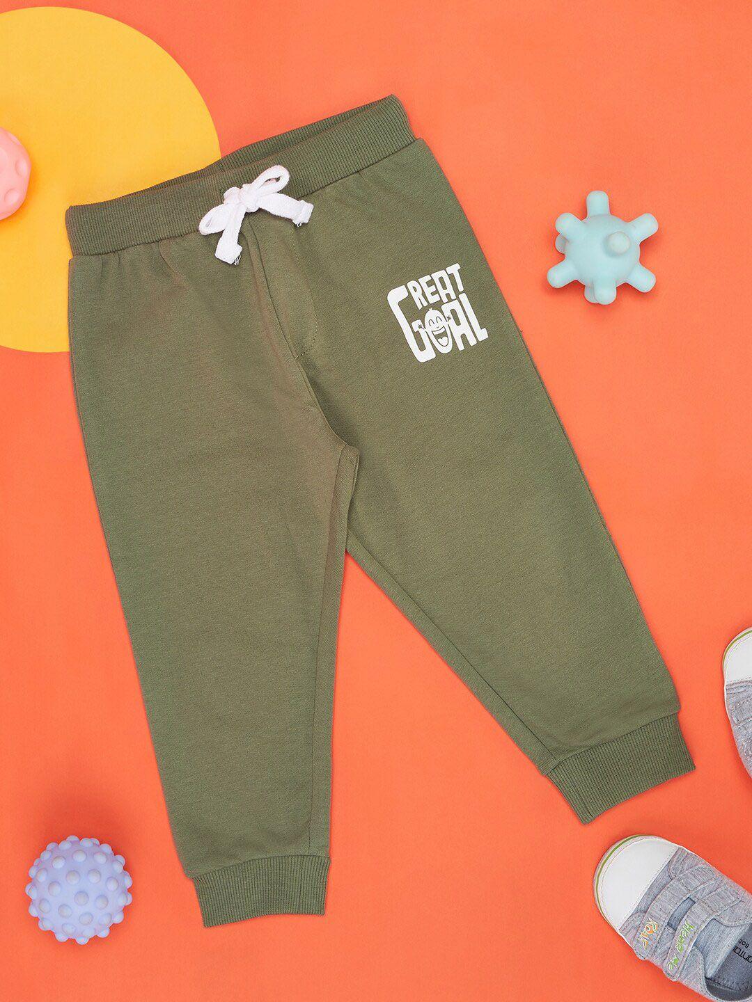 pantaloons baby infant boys mid-rise jogger