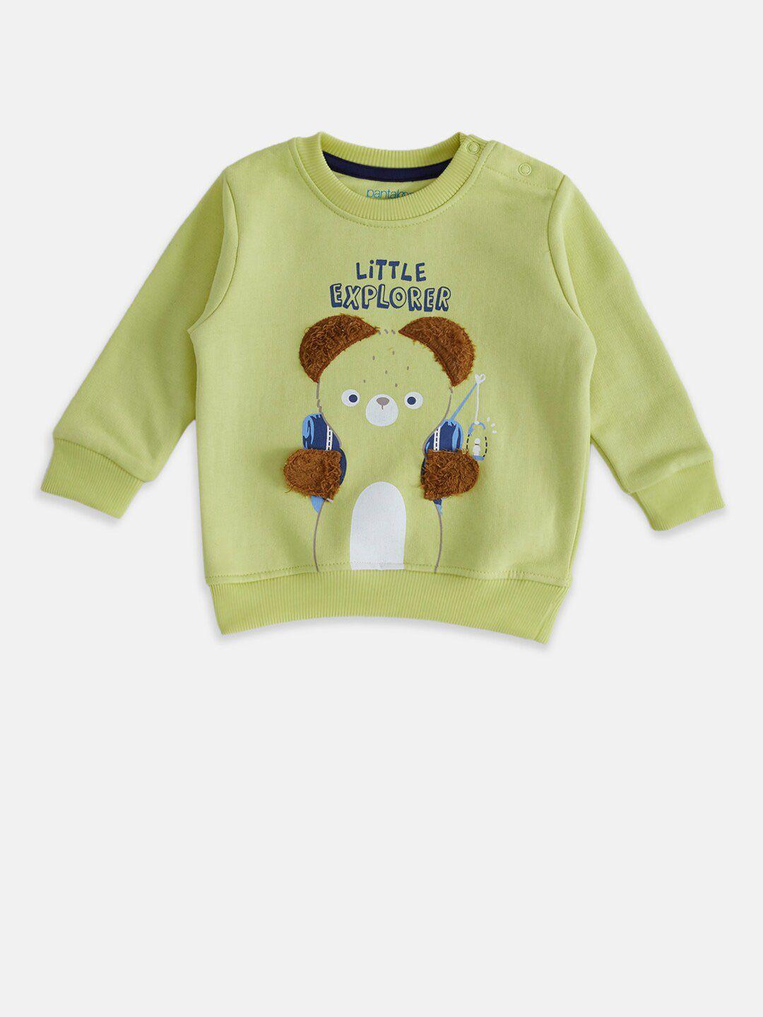 pantaloons baby printed cotton sweatshirt