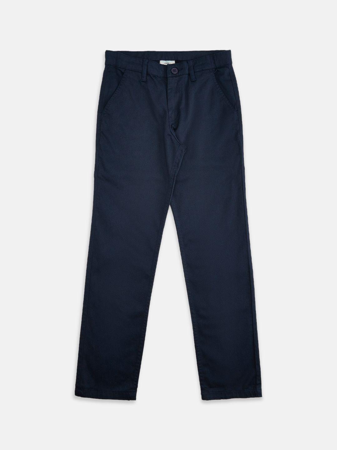 pantaloons junior boys cotton  chinos trousers
