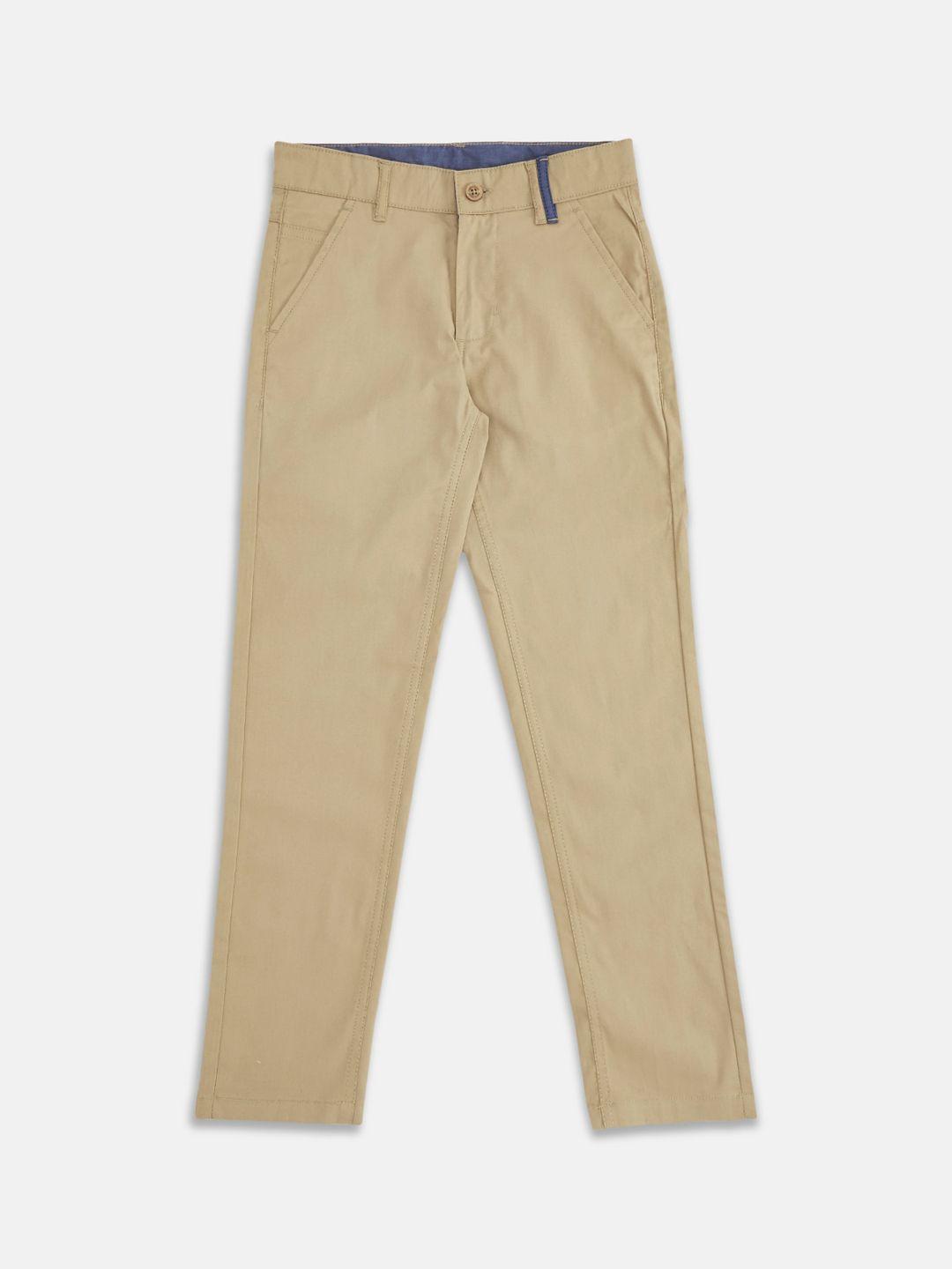 pantaloons junior boys cotton chinos trousers