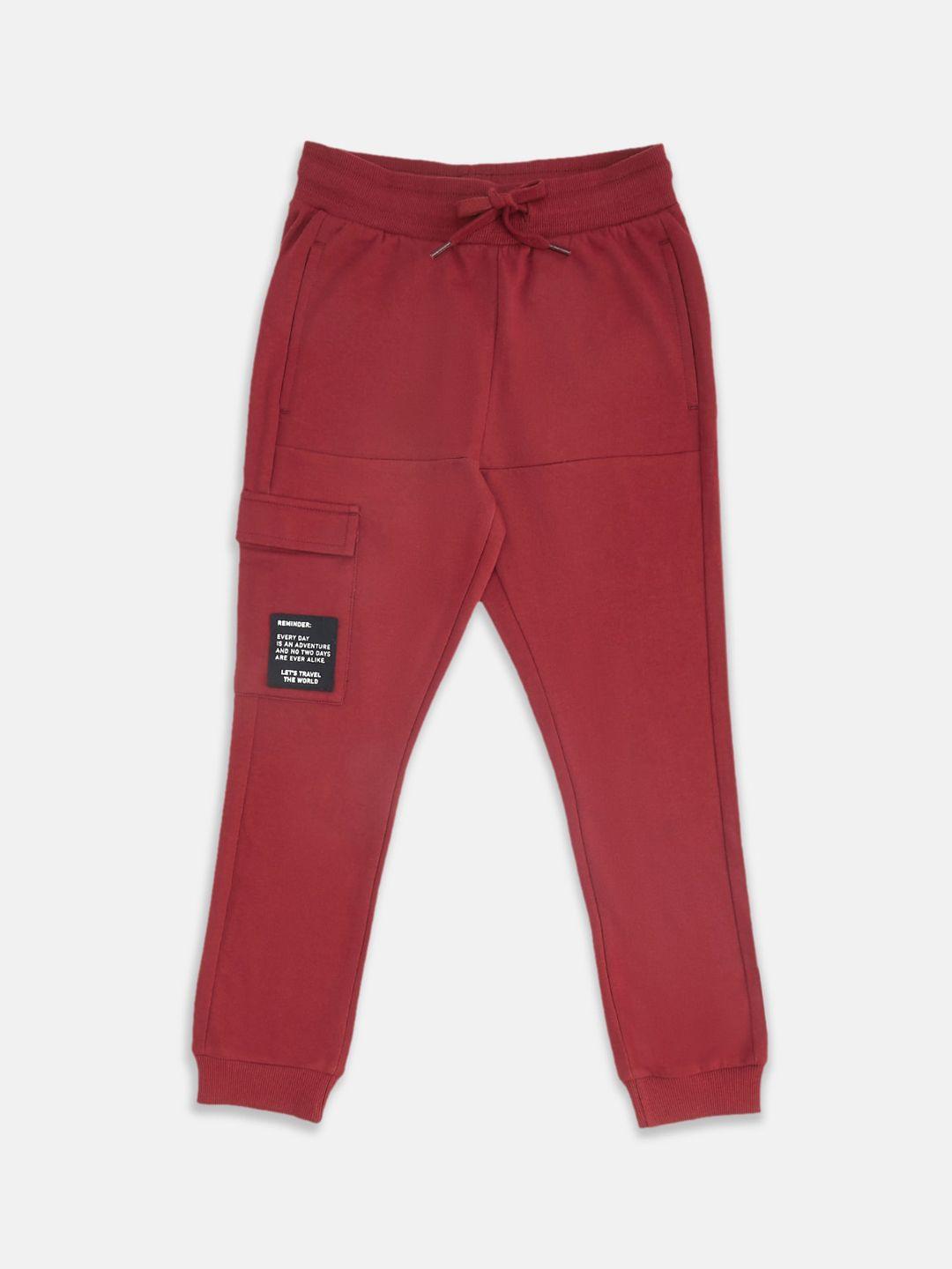 pantaloons junior boys cotton joggers