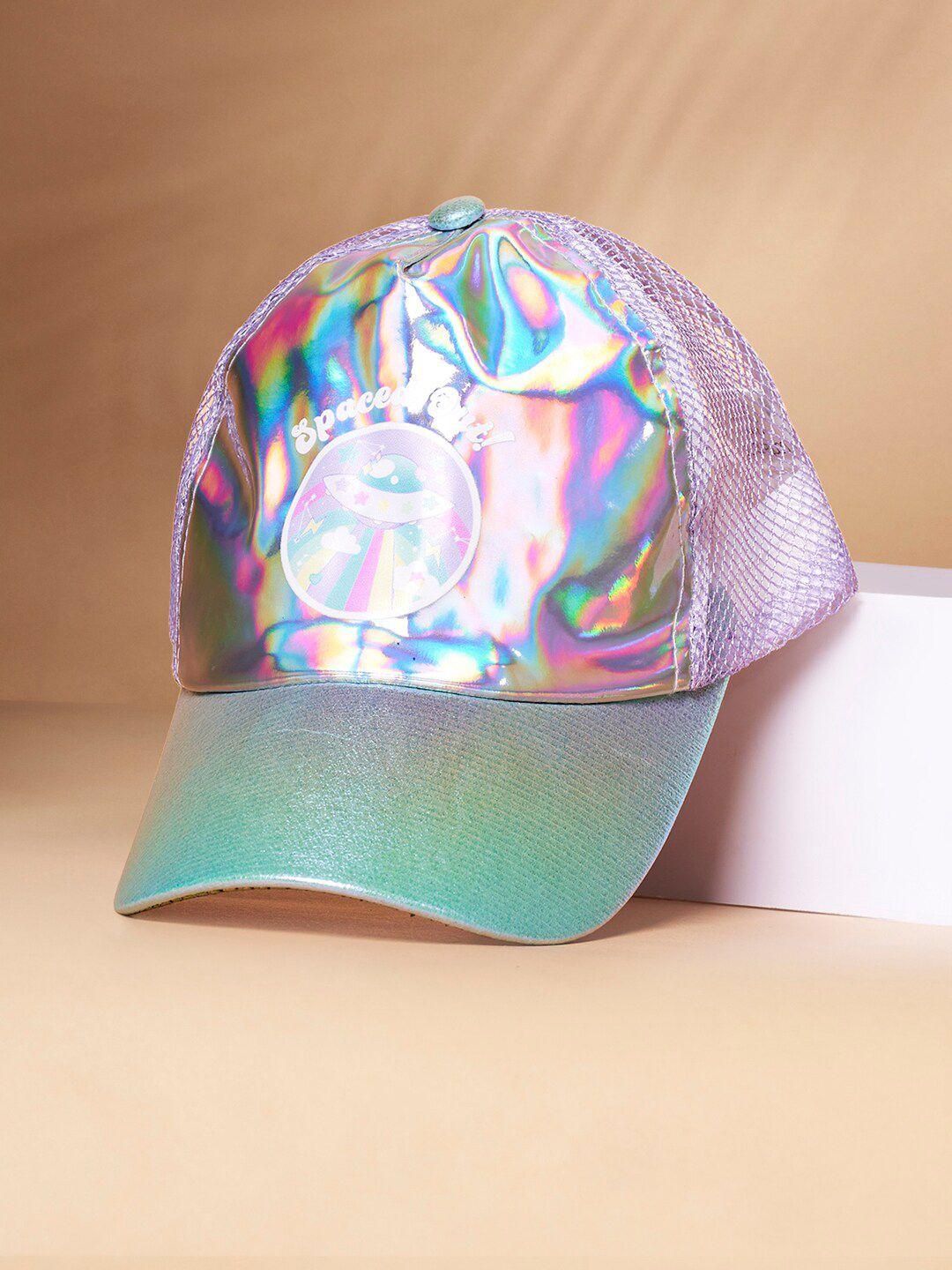 pantaloons junior girls printed baseball cap