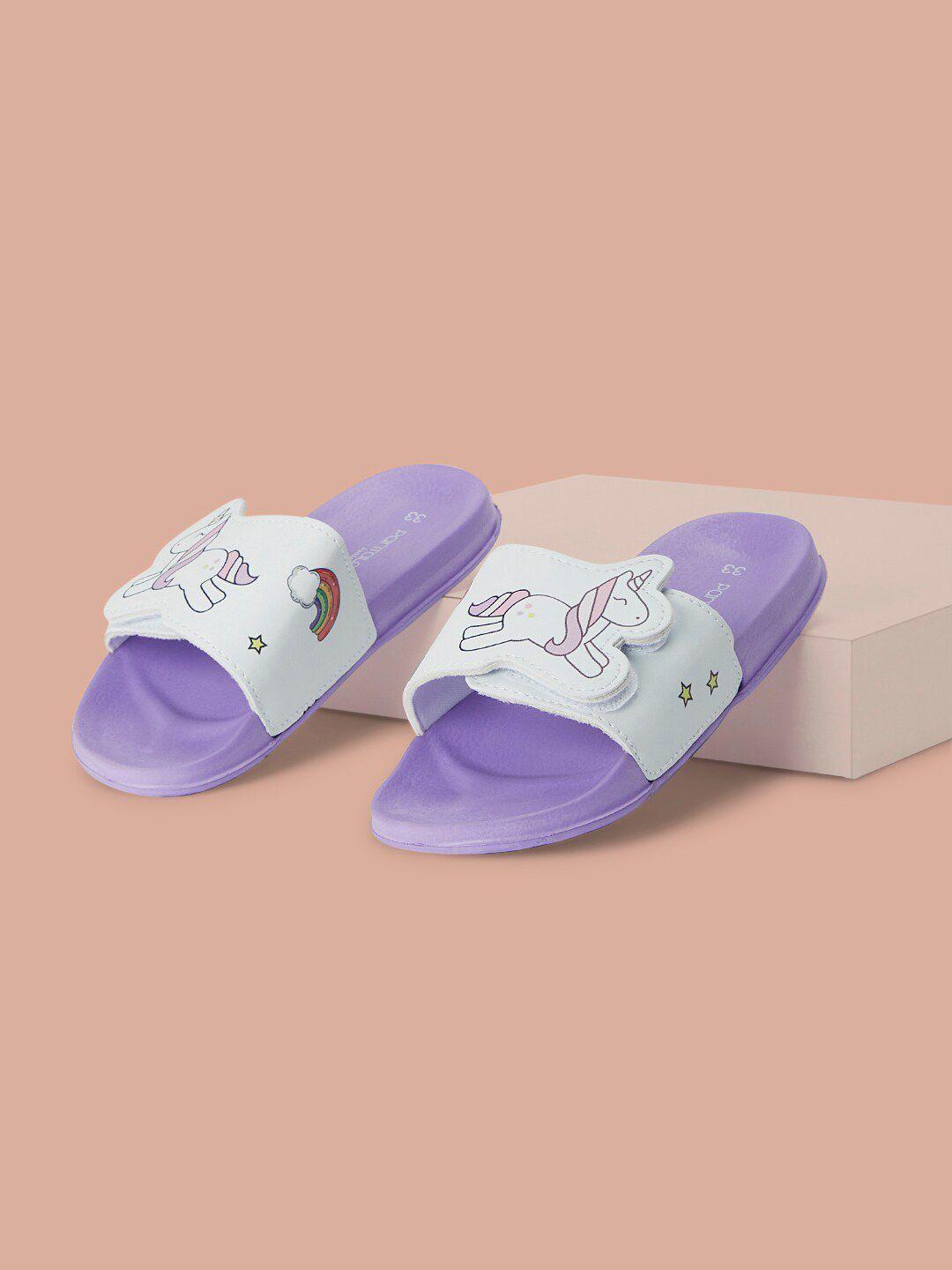 pantaloons junior girls printed sliders