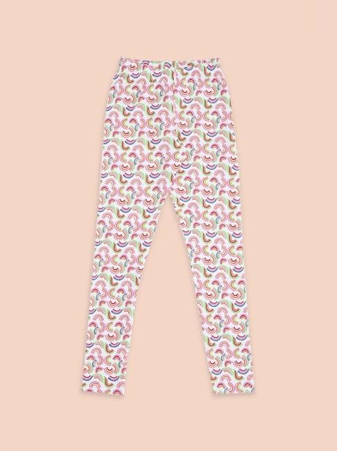 pantaloons junior multicolor printed leggings
