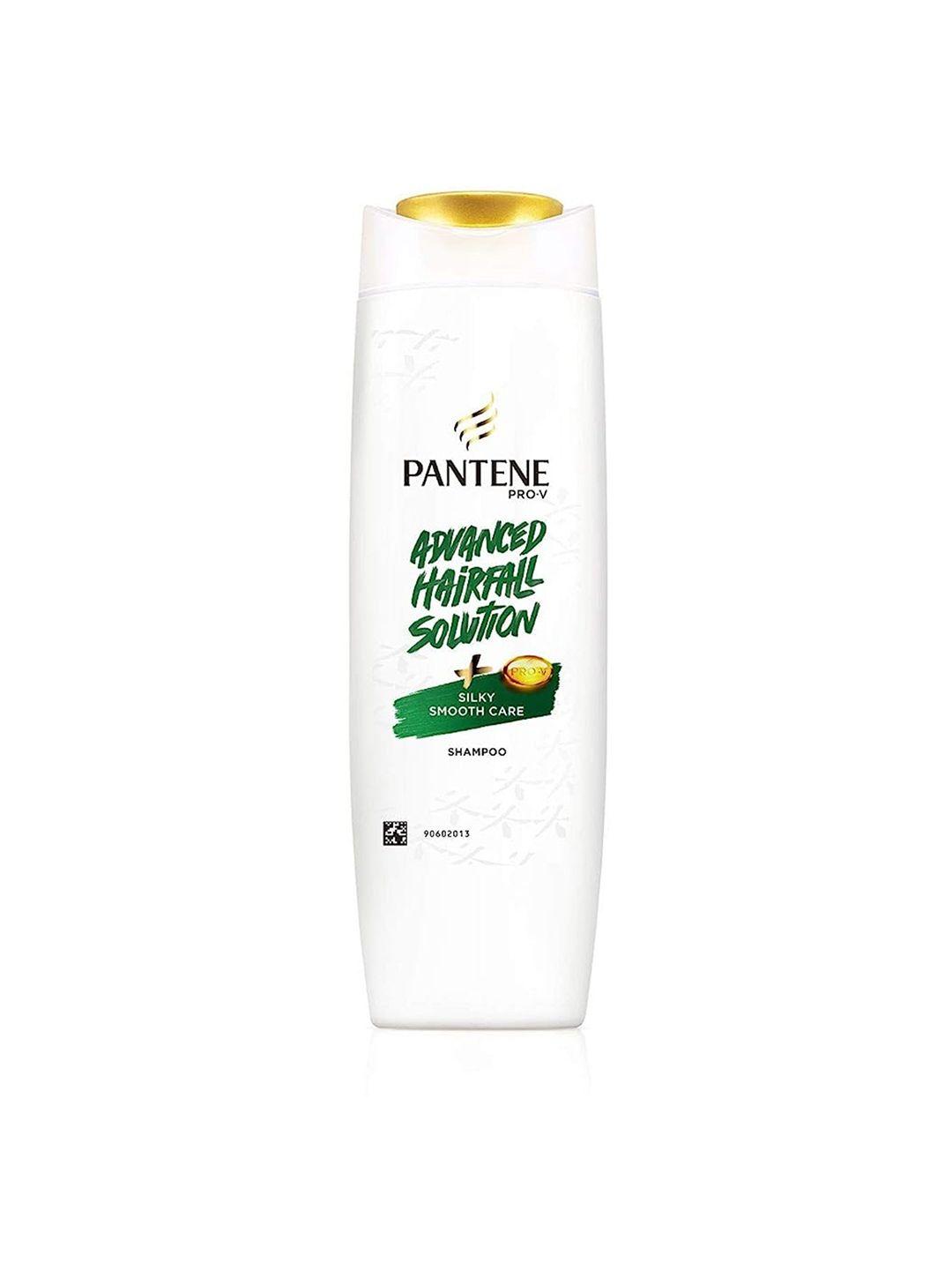 pantene advanced hair fall solution silky smooth care shampoo with rice water - 180 ml