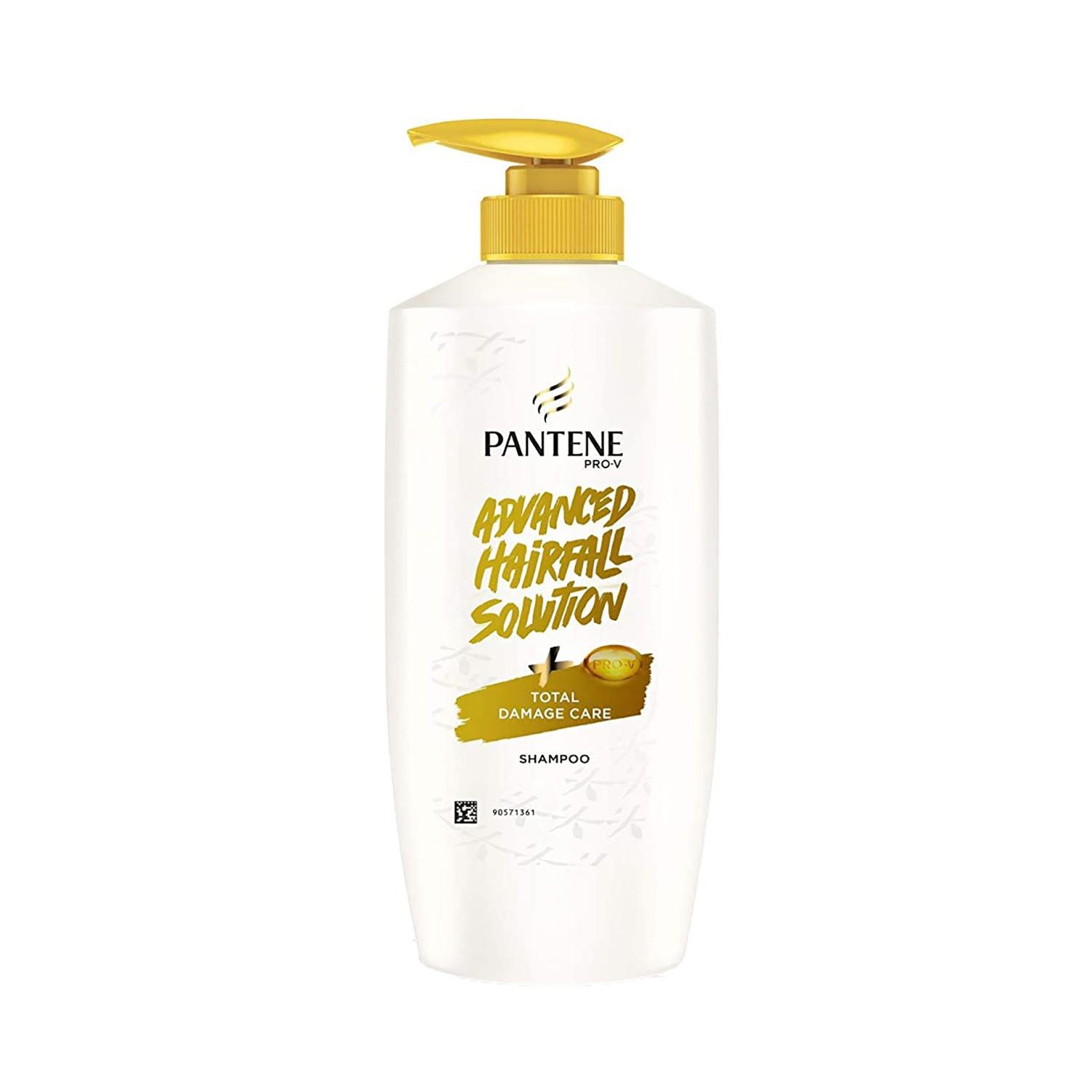 pantene advanced hairfall solution anti-hairfall total damage care shampoo (650ml)