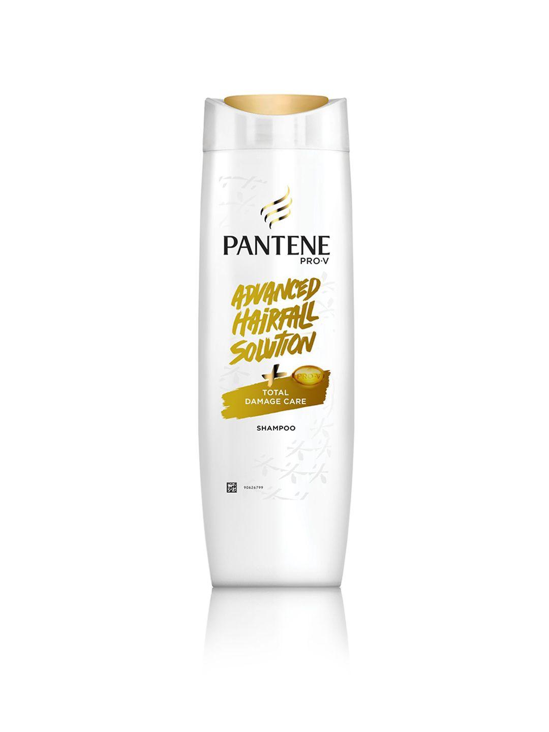 pantene unisex advanced hair fall solution+total damage care shampoo with pro-vit 340 ml