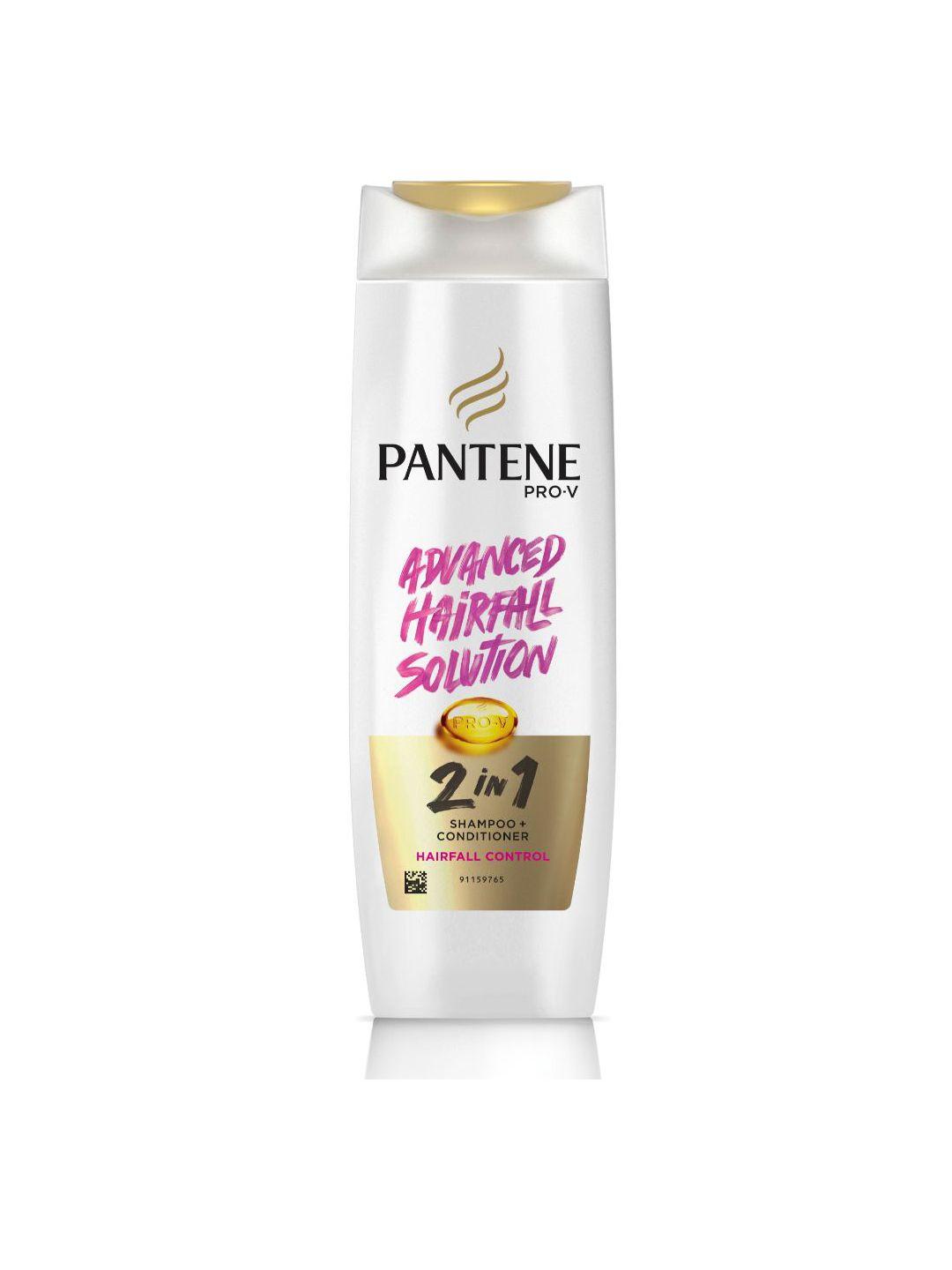 pantene 2 in 1 hairfall control shampoo + conditioner 180 ml