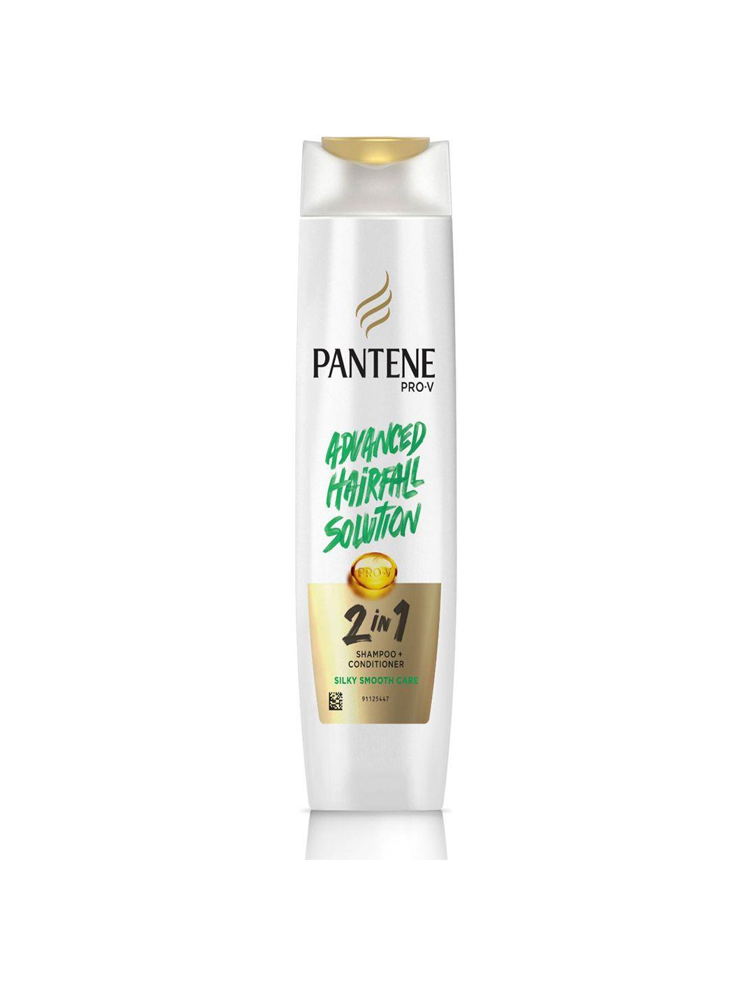 pantene 2 in 1 silky smooth shampoo + conditioner 180 ml