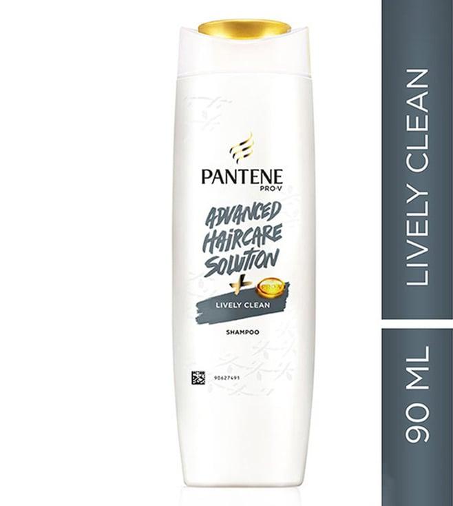 pantene advanced hair care solution lively clean shampoo - 90 ml
