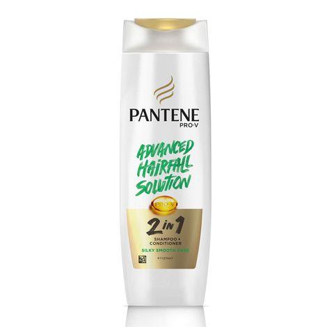 pantene advanced hair fall solution silky smooth care 2 in 1 shampoo + conditioner (180 ml)