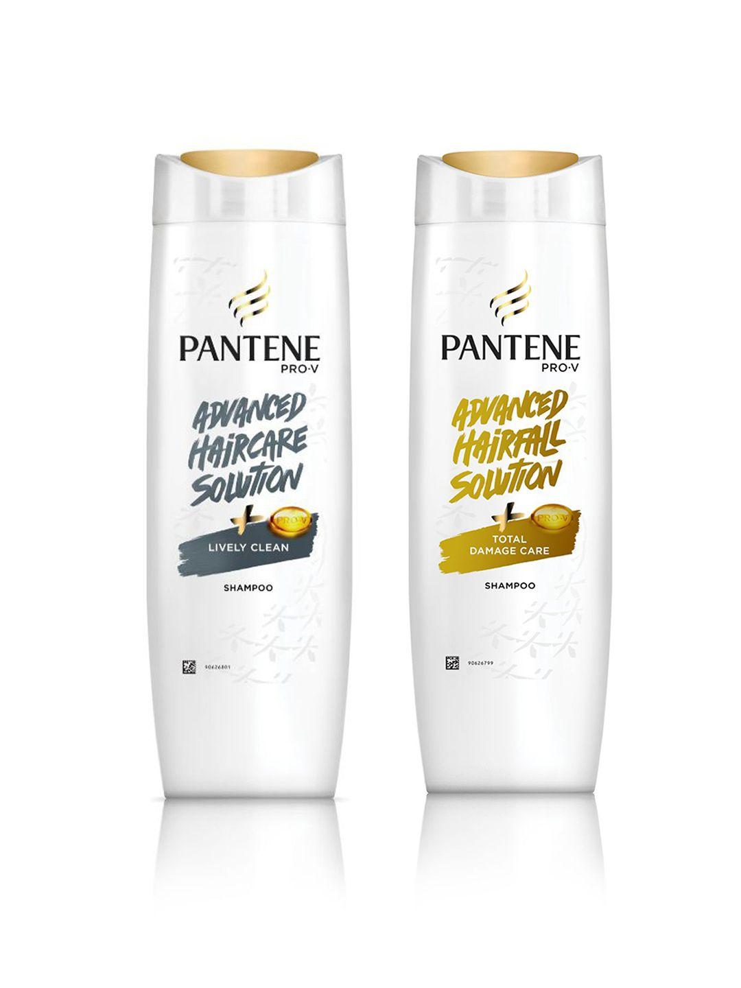 pantene set of 2 shampoos