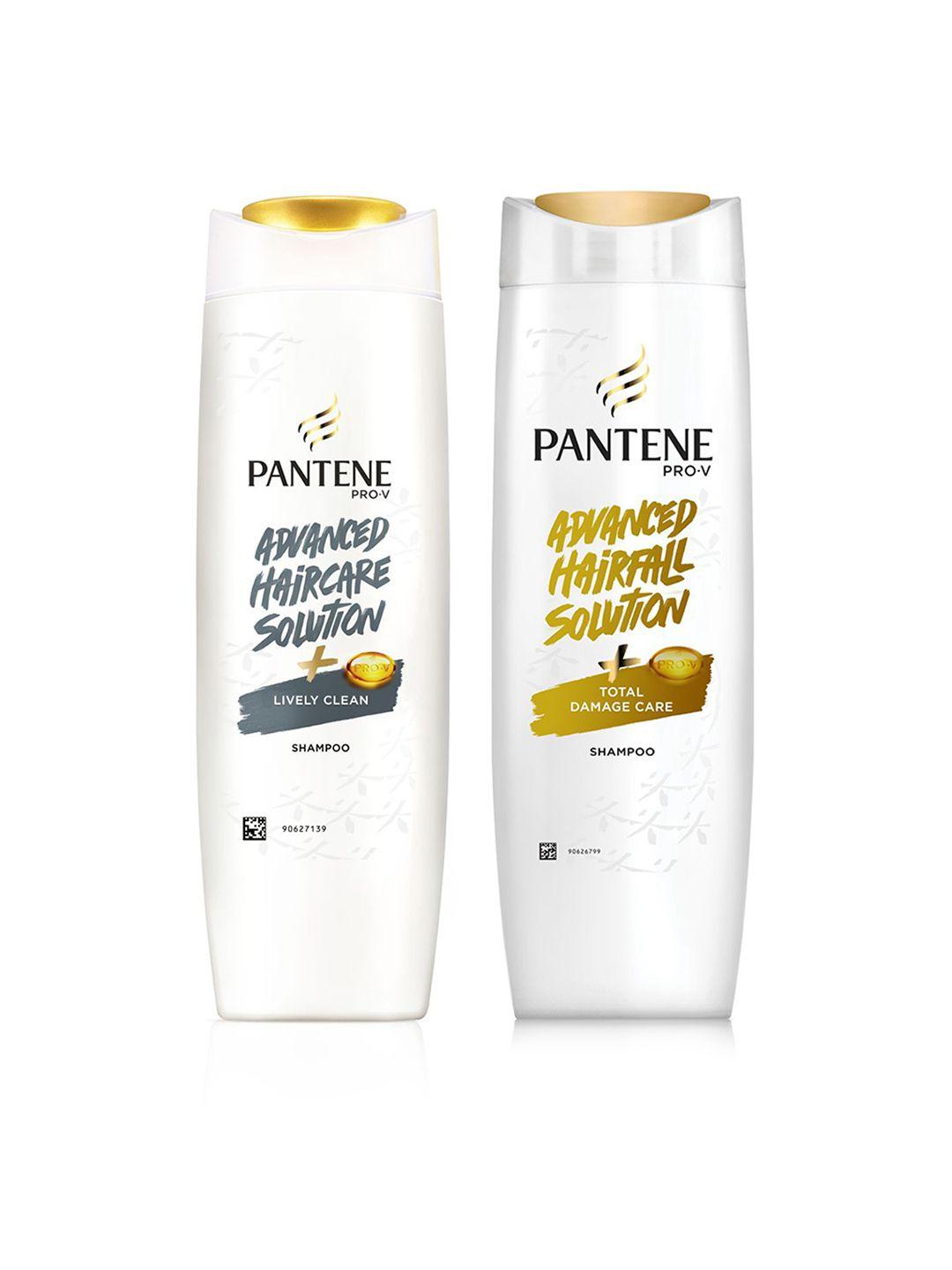 pantene set of 2 shampoos