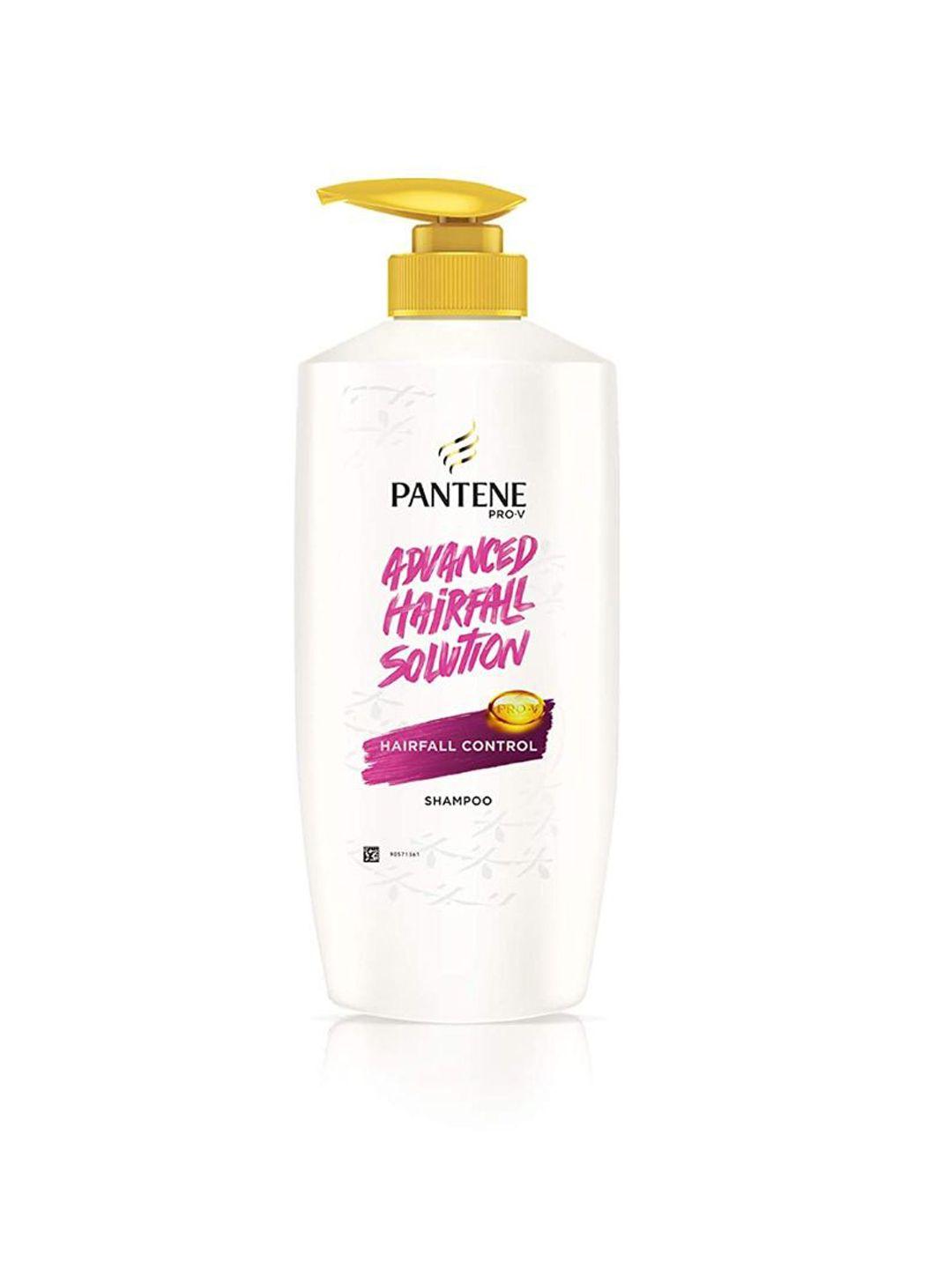 pantene unisex advanced solution hairfall control shampoo with pro-vitamin 650 ml