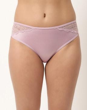 panties with lace detail