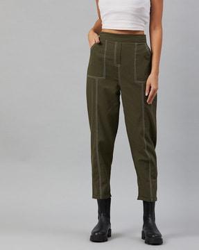 pants with elasticated waist