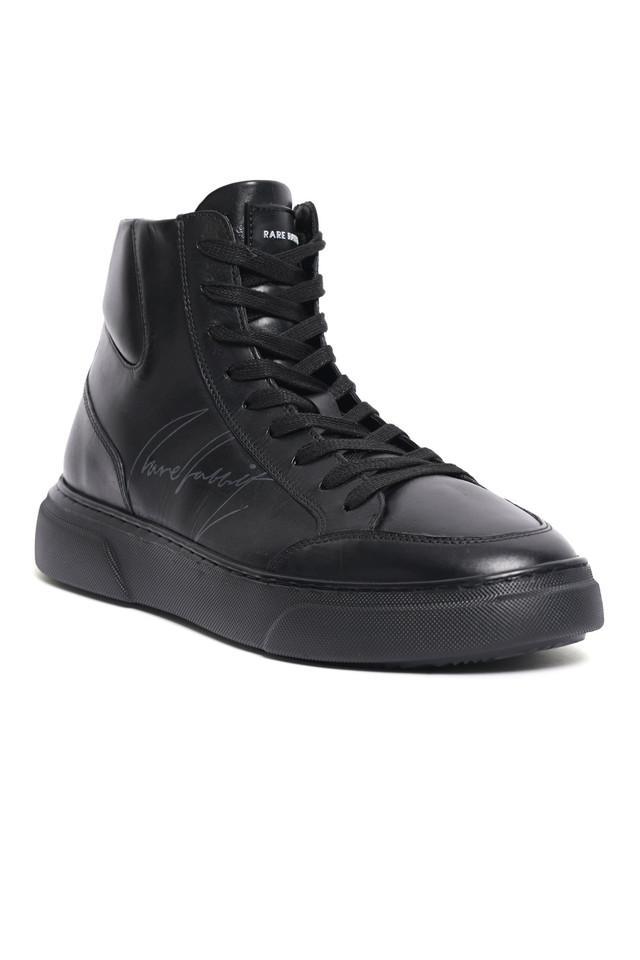 panzer leather lace up men sneakers