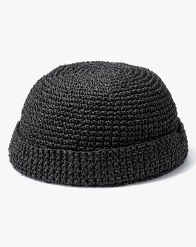 paper crochet cap without brim