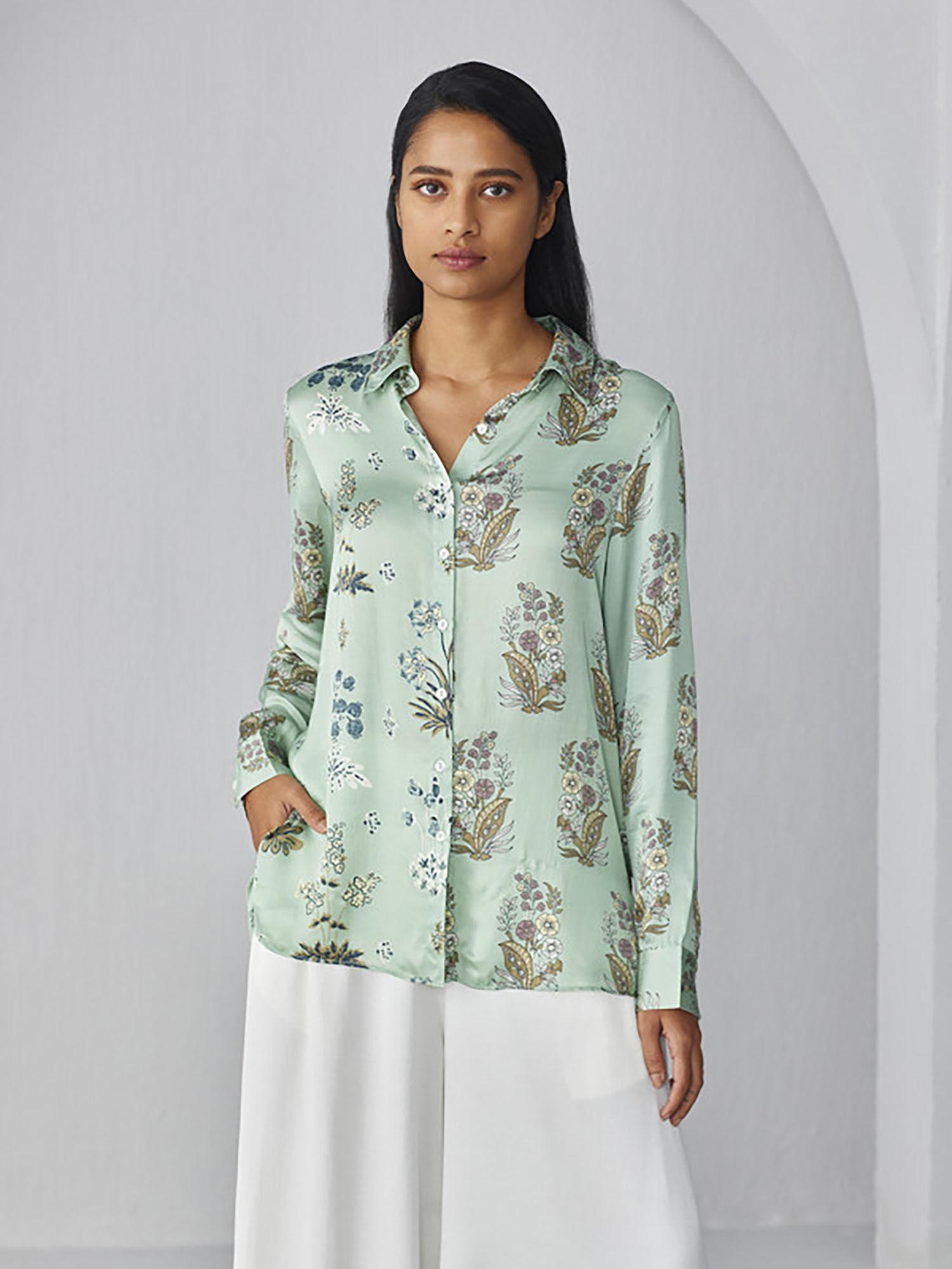 paradise floral printed shirt