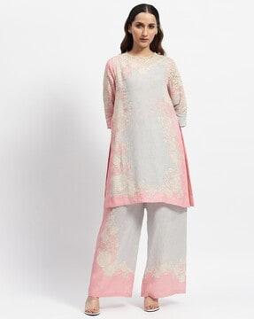 paradise found kurta & bottom set