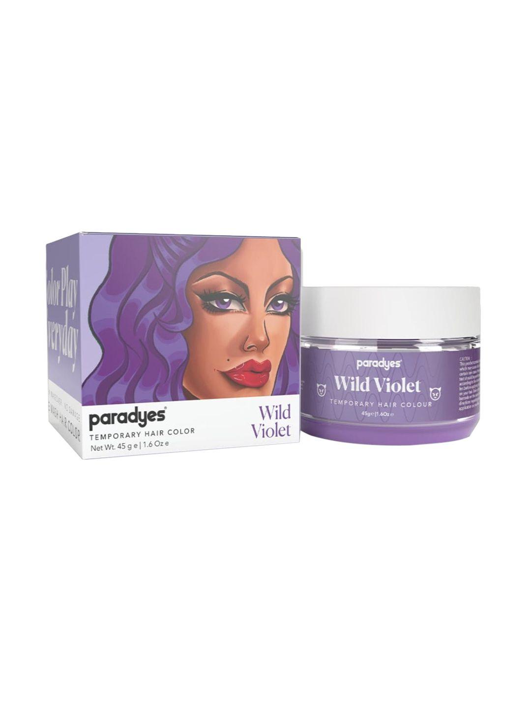 paradyes ammonia free temporary hair color 45 g - wild violet