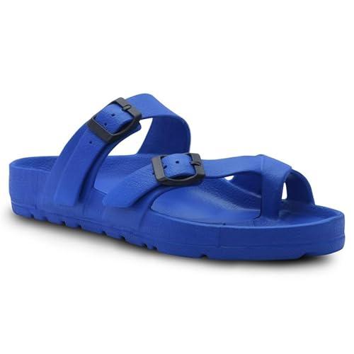 paragon evk3408g men casual sliders | stylish trendy lightweight water resistant slides | casual & comfortable slippers | everyday use