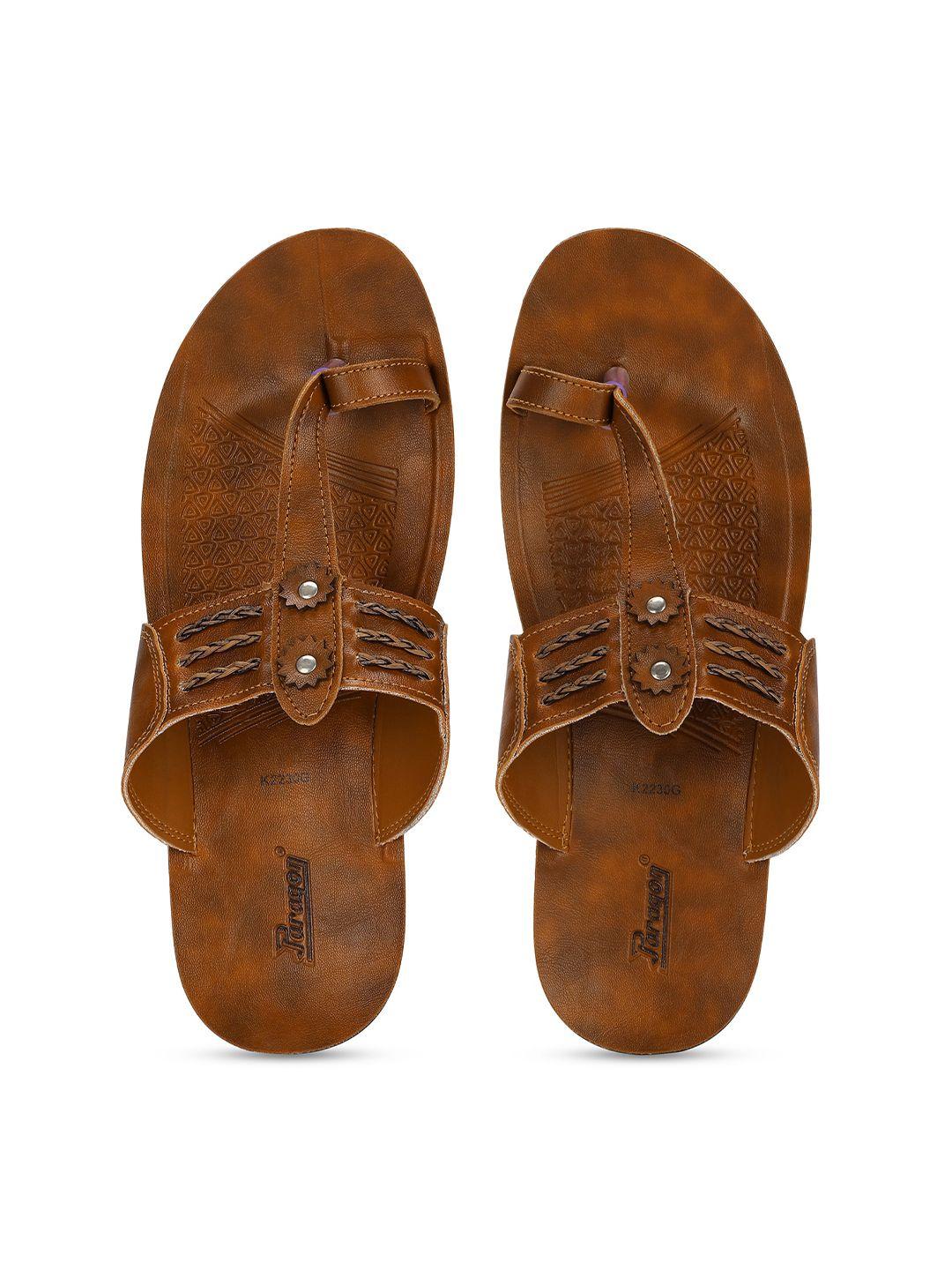 paragon men anti-skid sole & sturdy construction ethnic comfort sandals