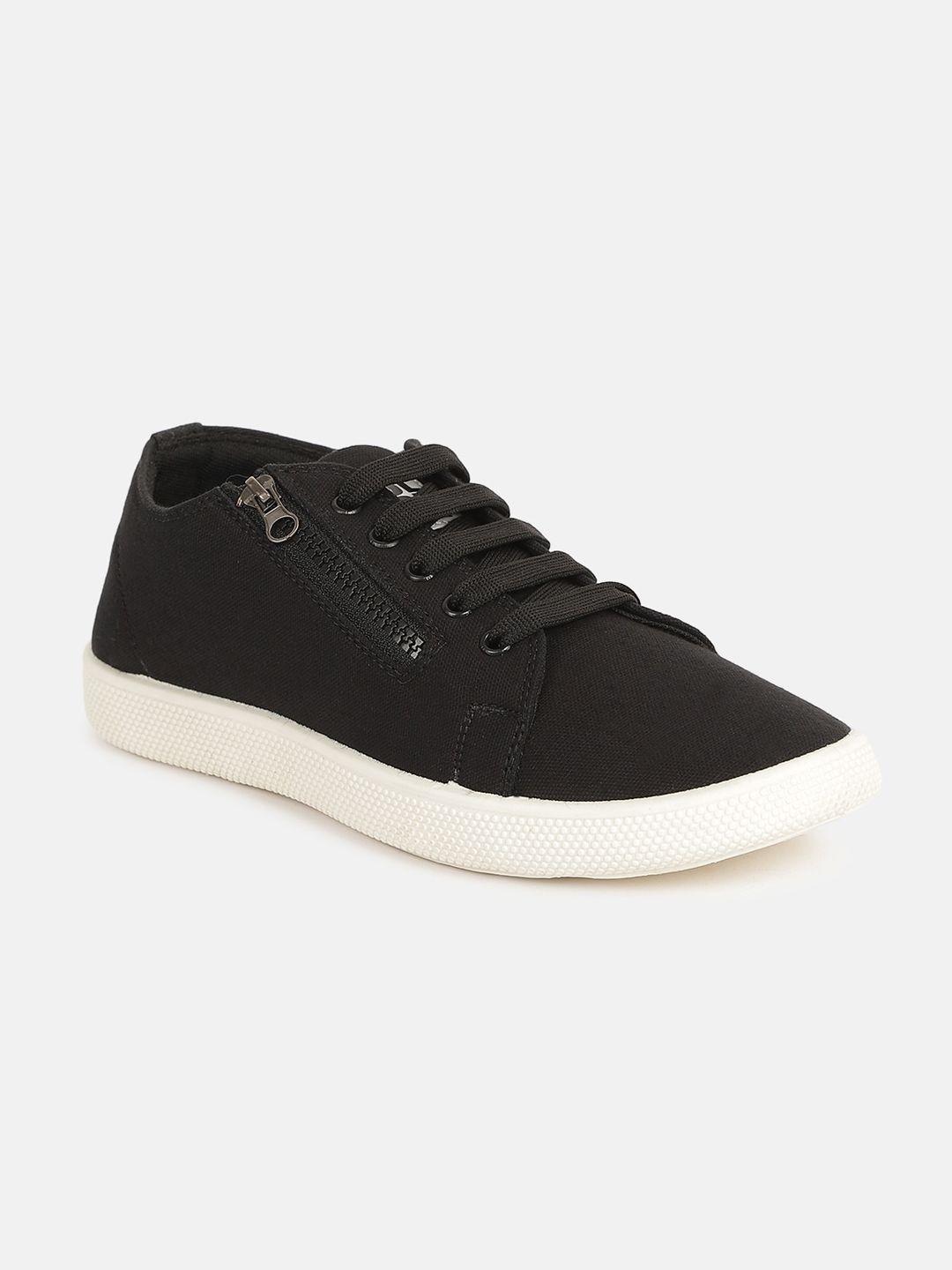 paragon men black sneakers