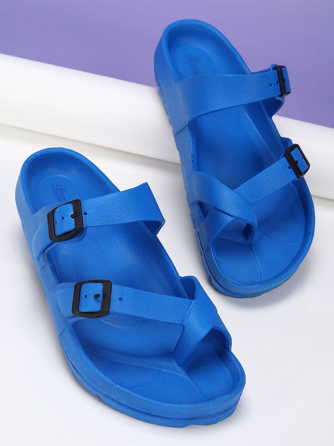 paragon men blue comfort sandals