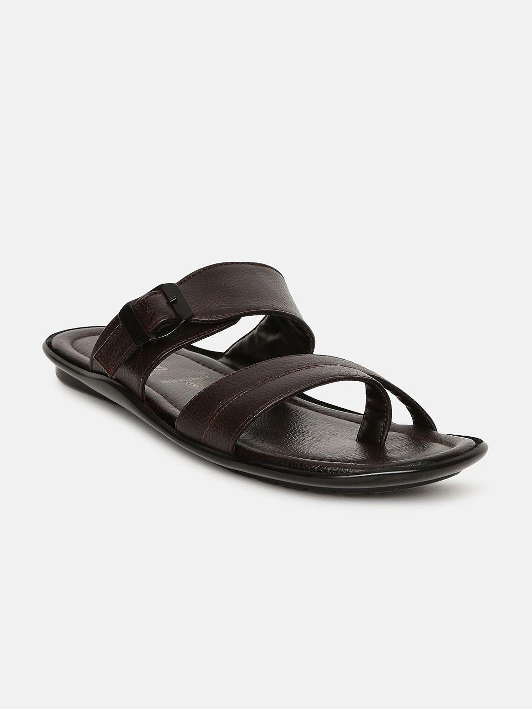 paragon men brown vertex comfort sandals