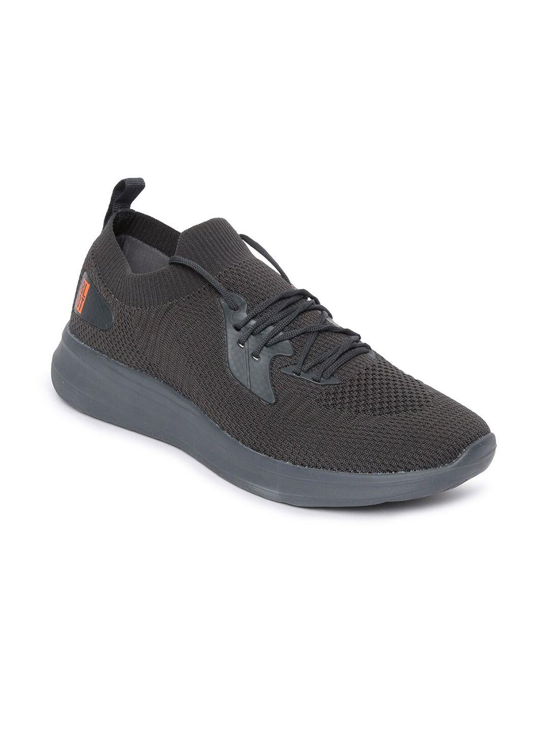 paragon men grey running shoes