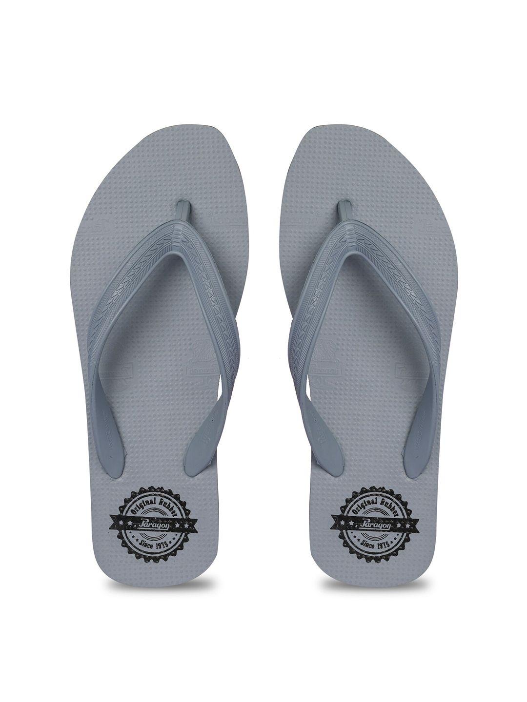 paragon men lightweight rubber thong flip-flops