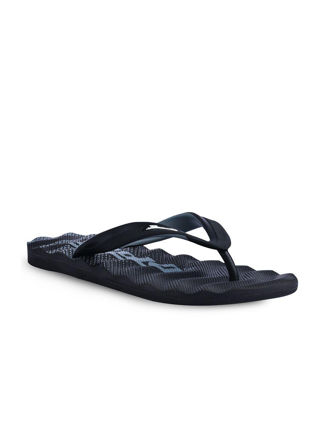 paragon men printed rubber thong flip-flops