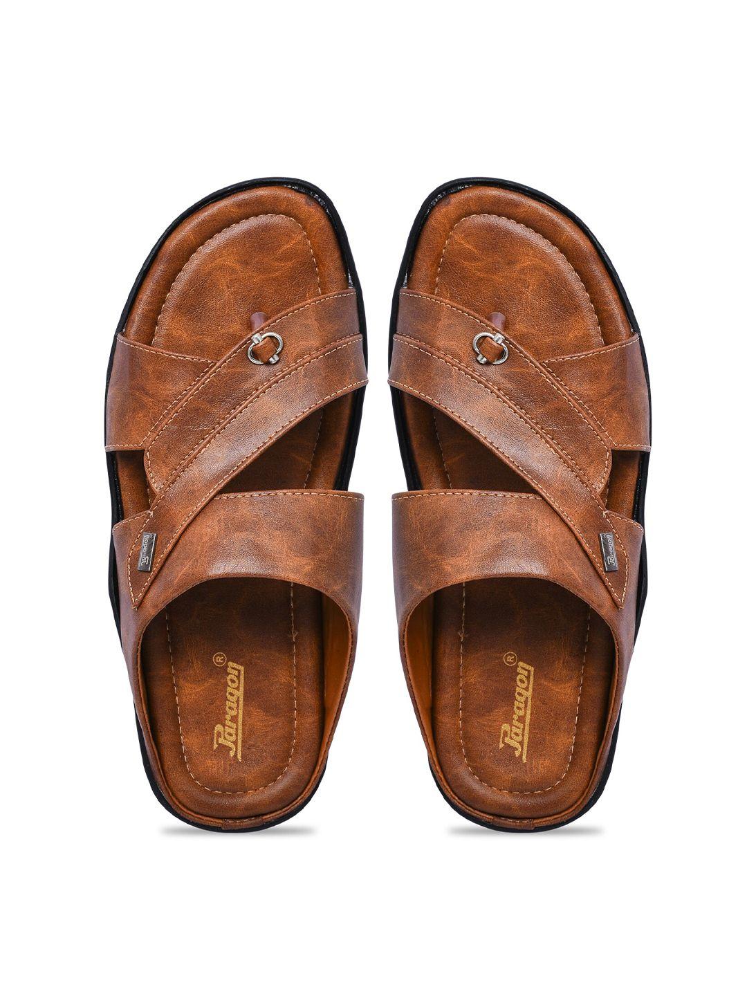 paragon men textured lightweight comfort sandals