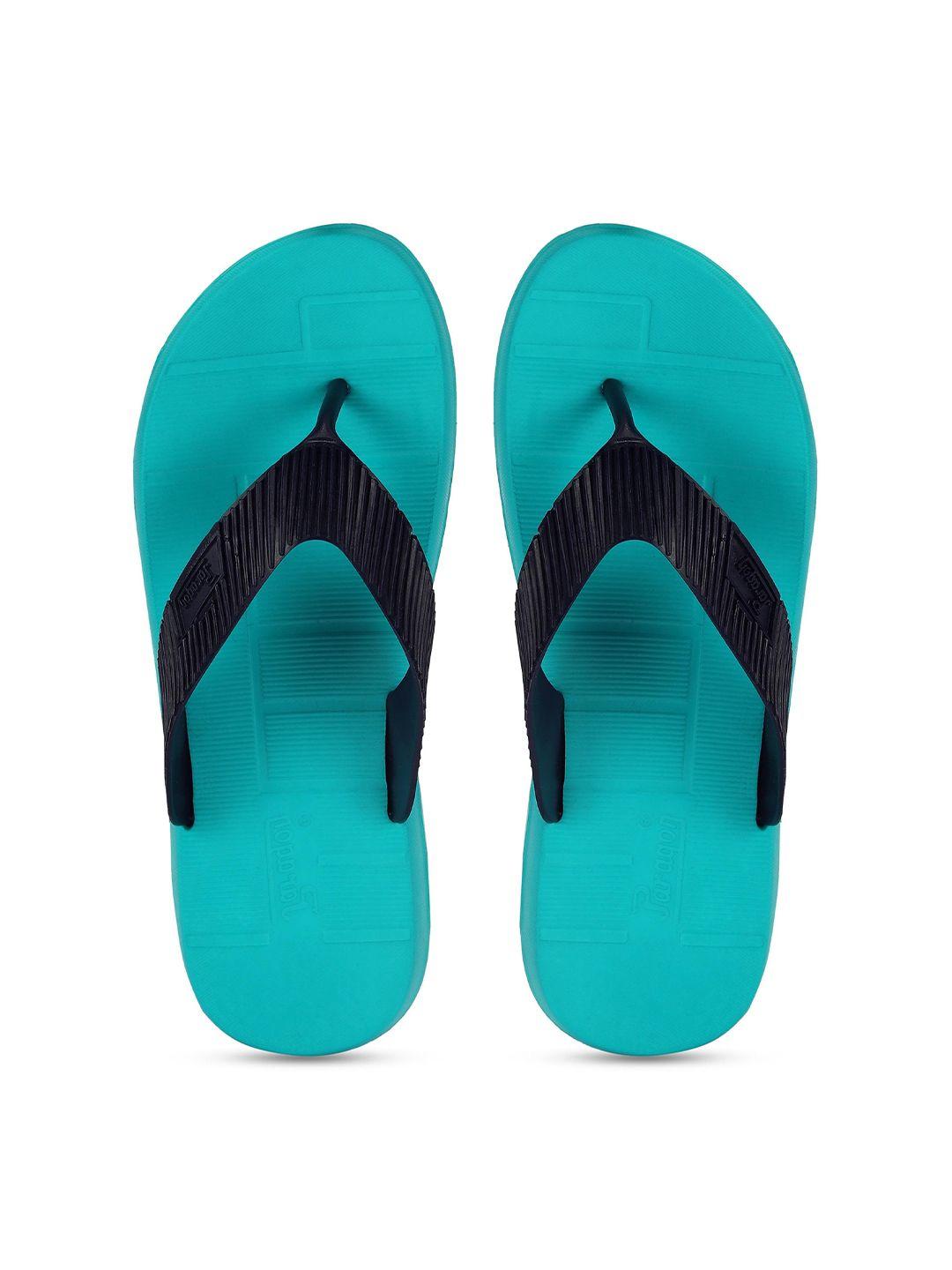 paragon men textured lightweight thong flip-flops