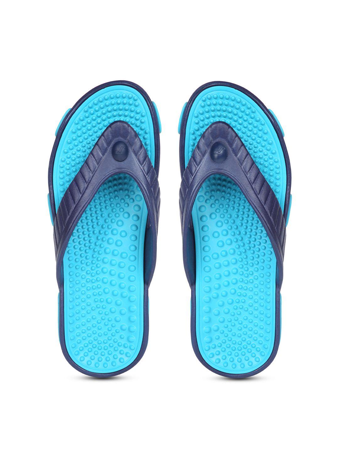 paragon men textured rubber thong flip-flops