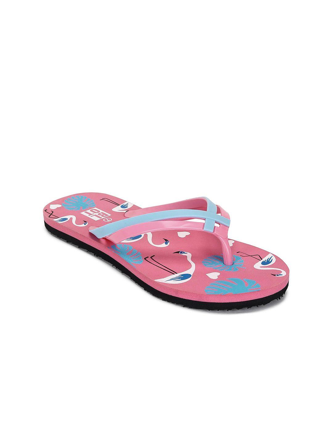 paragon women printed lightweight quick-dry anti-skid thong flip-flops