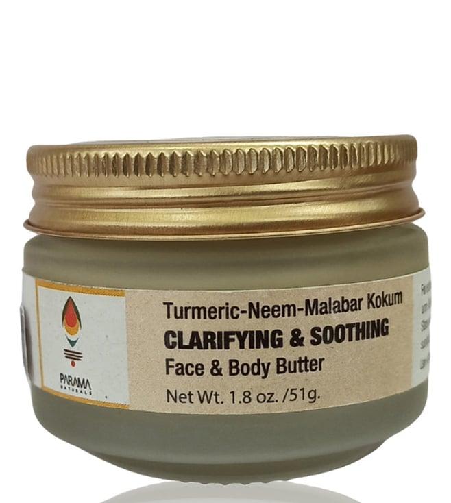 parama naturals clarifying face & body butter