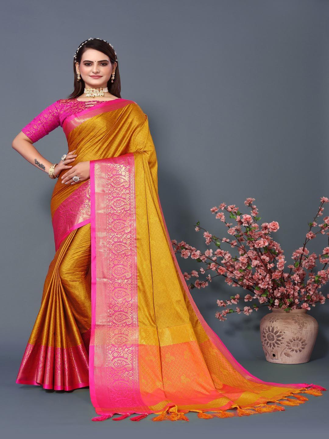 paramparik textile ethnic motifs woven design zari silk cotton banarasi saree