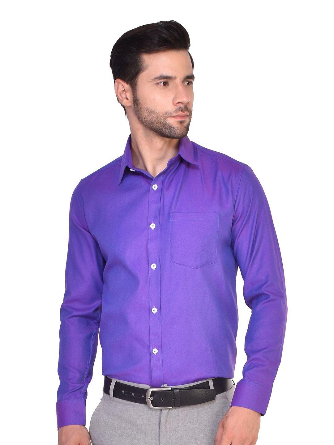 parassio clothings india slim spread collar formal shirt