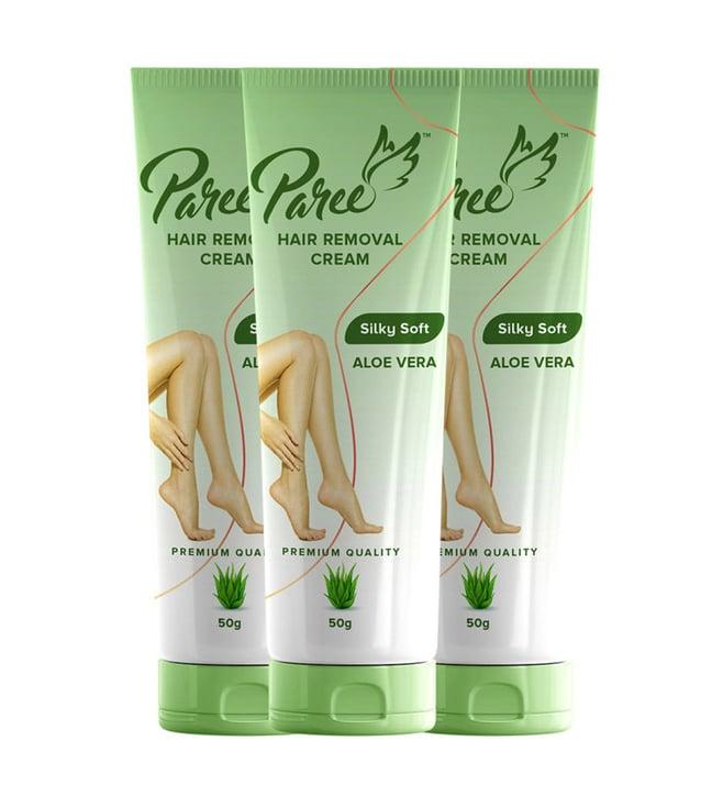 paree hair removal cream for women - 50 gm (pack of 3)