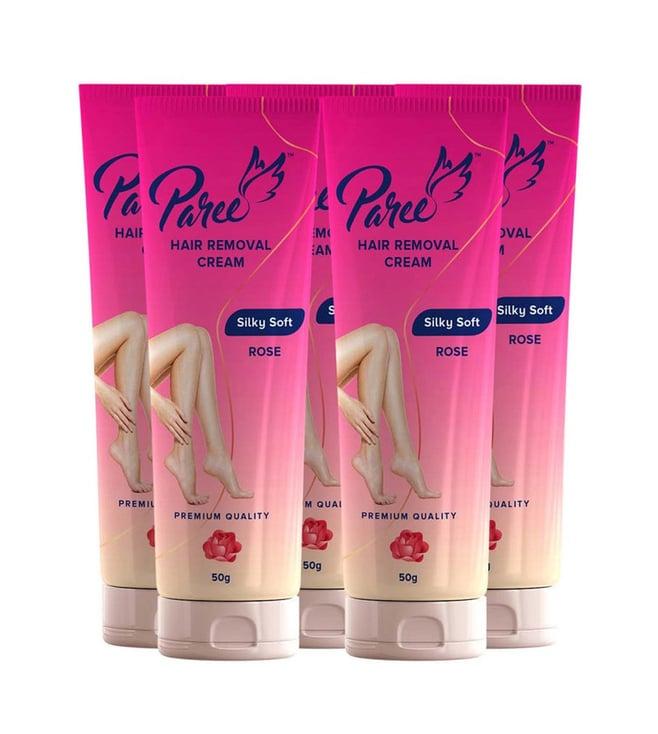 paree hair removal cream for women - 50 gm (pack of 5)