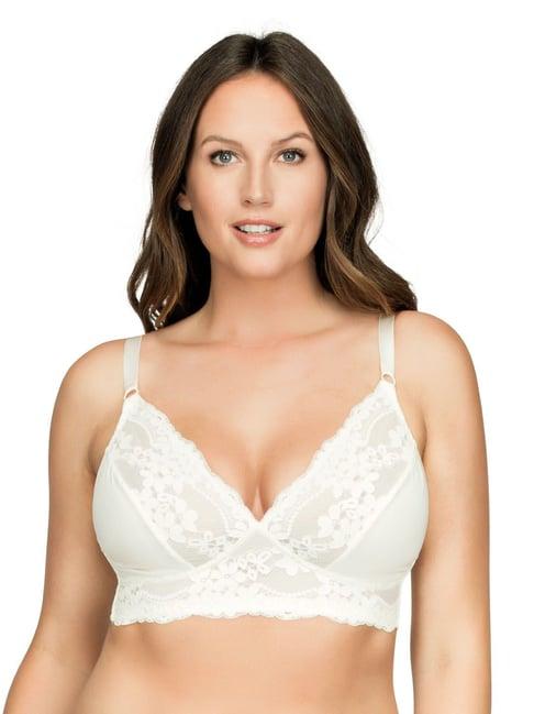 parfait ivory non wired non padded bralette