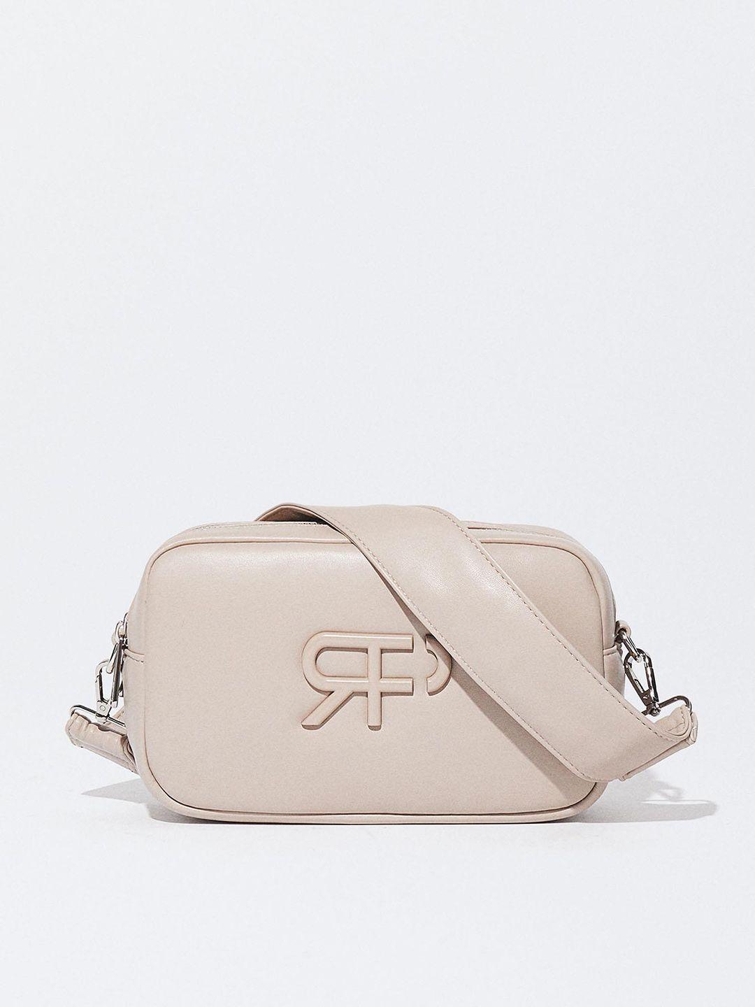 parfois structured sling bag with detachable strap