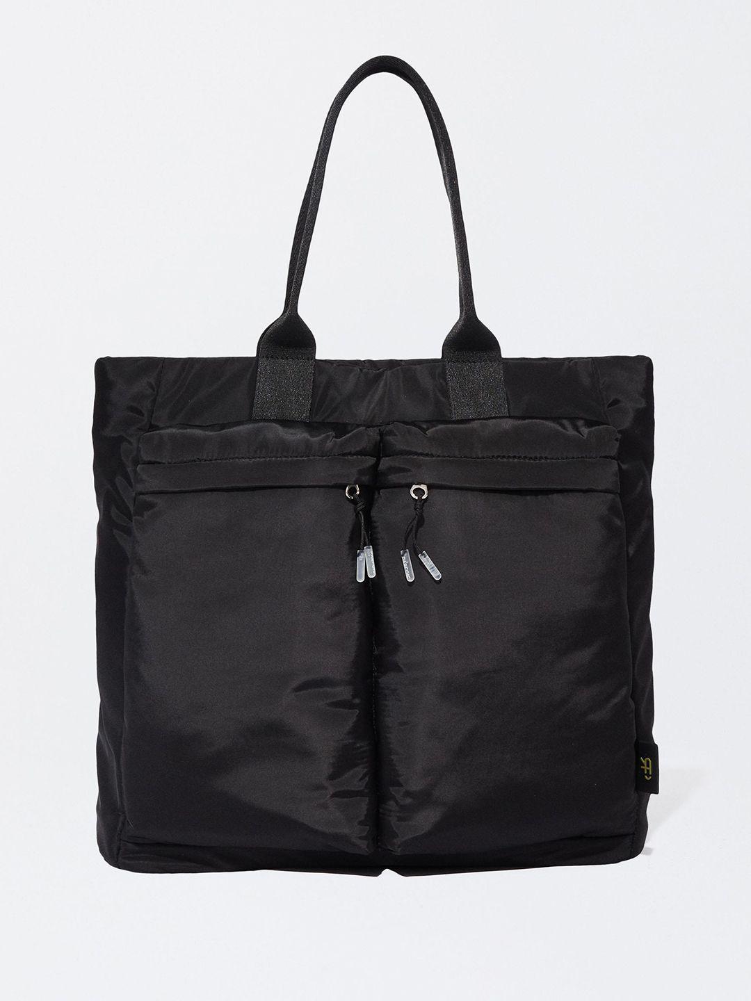 parfois structured tote bag with detachable strap