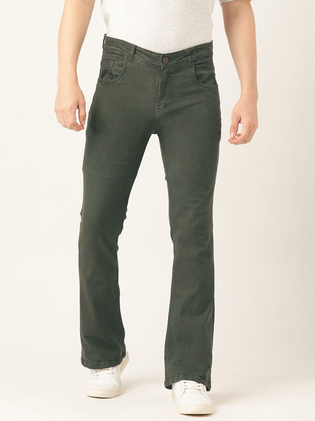 paris hamilton men bootcut stretchable jeans