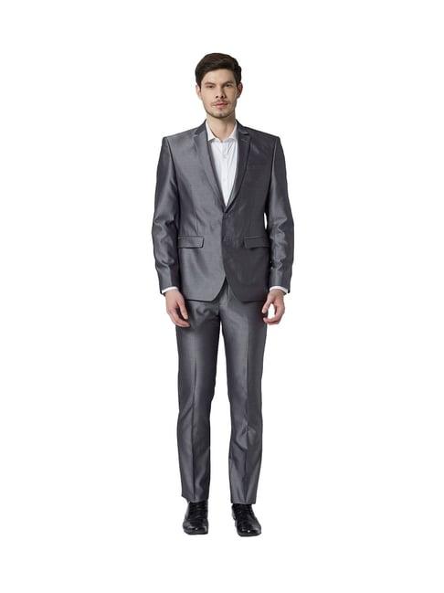 park avenue medium grey suit