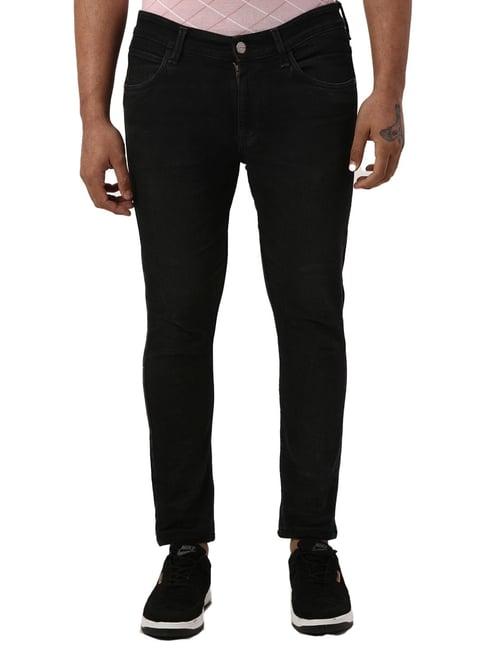 park avenue black super slim fit jeans