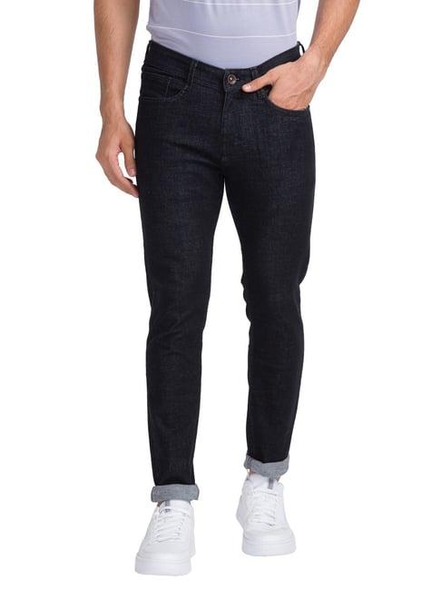 park avenue black super slim fit jeans